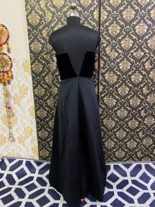 Classy Black Tube  Gown