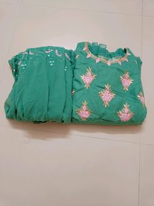 New Fancy Women Gown with 3 Type Wear Dupatta