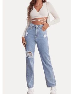 STRAIGHT FIT DENIM