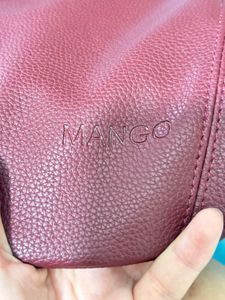 Chic Burgundy Handbag Set