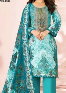 Beautiful Teal Kurta Set with Dupatta