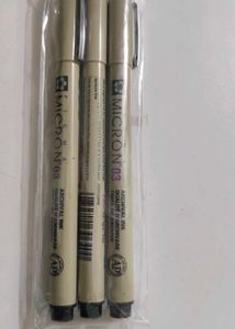 Black Fineliners 0.3mm Pen