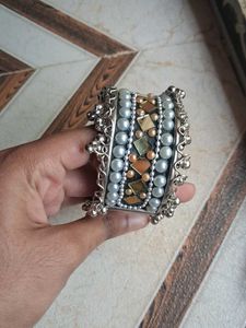 st of 2 Boho Chic Beaded &amp; Shell Bracelets