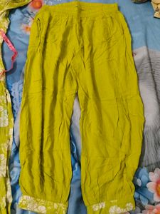 Floral Print Kurta and afgani salvar Set