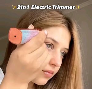 2in1 Electric Eyebrow Trimmer