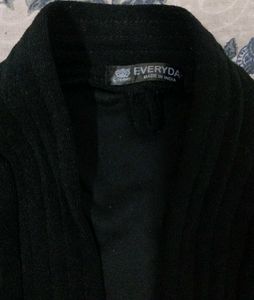 Cozy Dark Black bathrobe