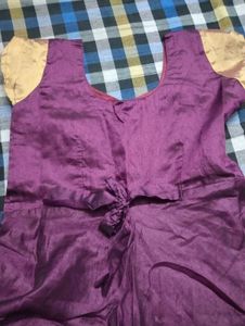 Burgundy Long Gown