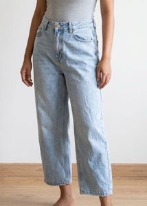 Light Wash Wide Leg Jeans