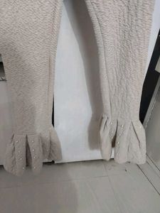 Embellished Flared Palazzos