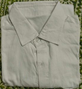 Classic Men's White Formal Shirt