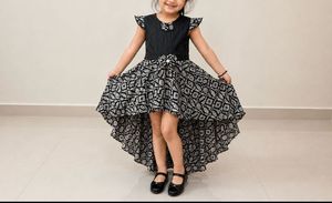 Stylish Girls Black & White Dress