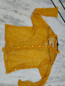 Transparent Net Shirt