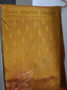 Elegant Yellow &amp; Orange Saree