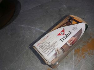 Trishul Raw Sienna Color Box