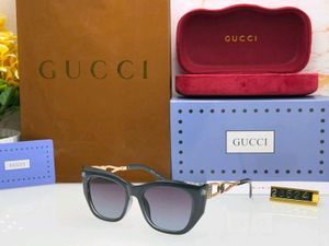 Gucci White Cat-Eye Sunglasses
