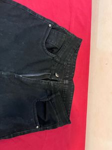 Black Wide Leg Jeans