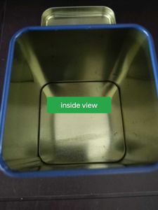 Set of  2 tin boxes