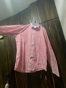 Red And White Line Shirt