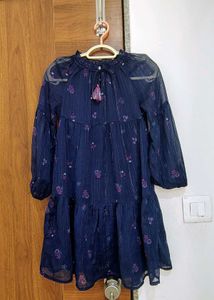 Floral Print Tiered Dress by POINT  COVE 7-