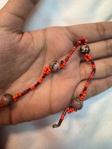 rhodonite Beaded Bracelet