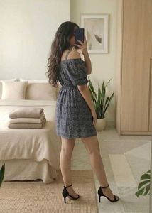 Boho Printed Mini Dress