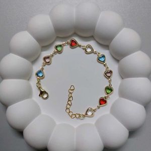 Cute Heart Charm Bracelet