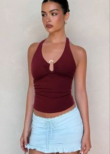 Chic Halter Neck Crop Top