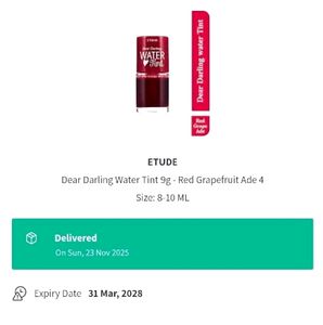 Etude Dear Darling Water Tint