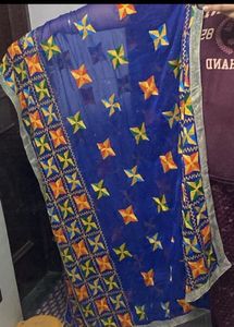 Fulkari chiffon dupatta