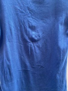 Classic Blue Crew Neck Tee