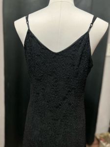 Elegant Black Lace Dress