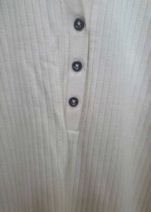 Ribbed Polo Shirt - Casual Style