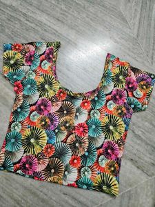 Vibrant Print Blouse