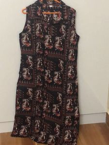 Boho Paisley Print Sleeveless Blouse