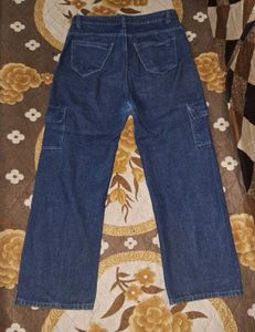 Y2k Denim Cargo Jeans