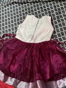 baby girl party wear dress / frock
