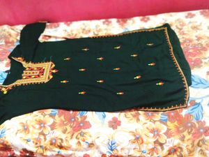new silk saree with free bangle kurti