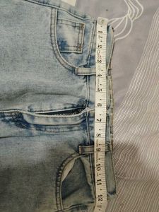 Light Wash Wide Leg Jeans
