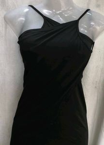 Chic Black Wrap Dress