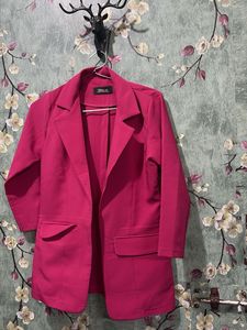 Women's Pink Blazer
