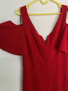 Elegant Red Gown