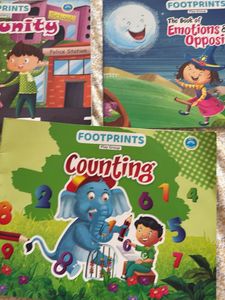 pre-school Footprints Children's Book Set