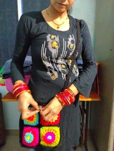 Crochet Sling Bag