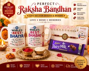 Raksha Bandhan Gift Set for Bhaiya &amp; Bhabhi