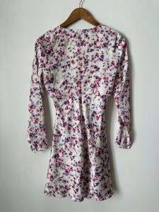 Zara Floral Print Mini Dress