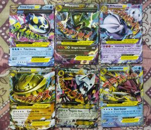 Pokemon Mega EX Cards - Six Card Lot