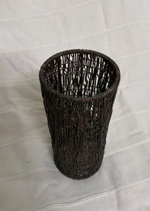Woven Home Decor/ Candle Holder