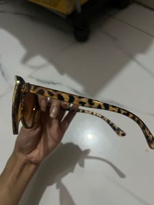 Stylish Leopard Print Cat-Eye Sunglasses