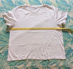 Zudio White T-Shirt