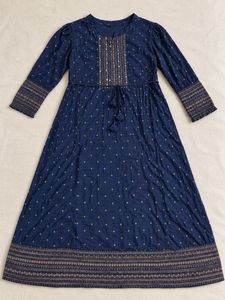 Anarkali Blue Ethnic Kurta dress🧿💙